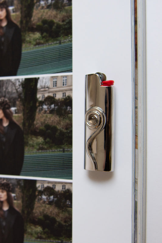 TRINE TUXEN, Endless Lighter Case, Platinum