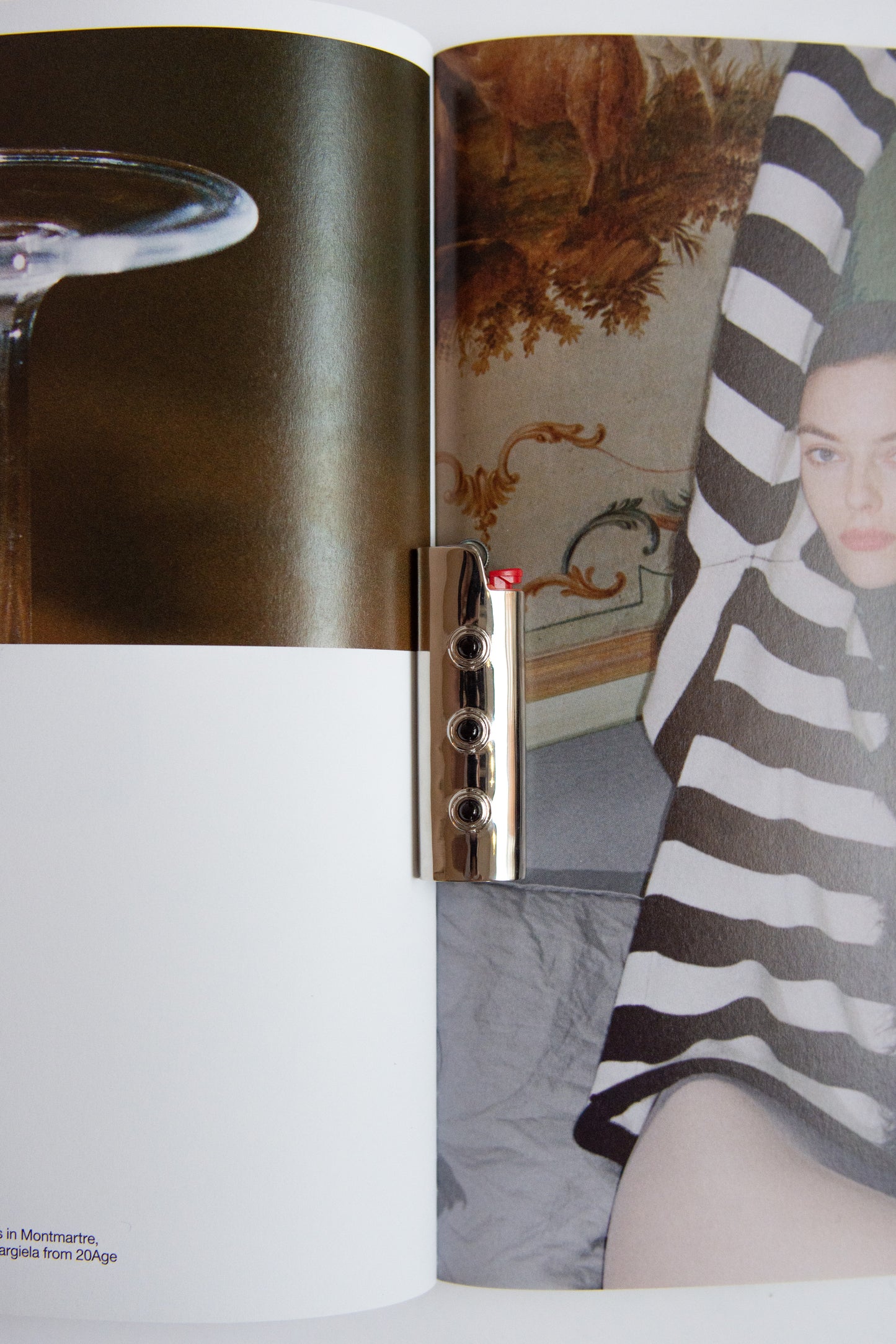 TRINE TUXEN, Moments Lighter Case, Platinum