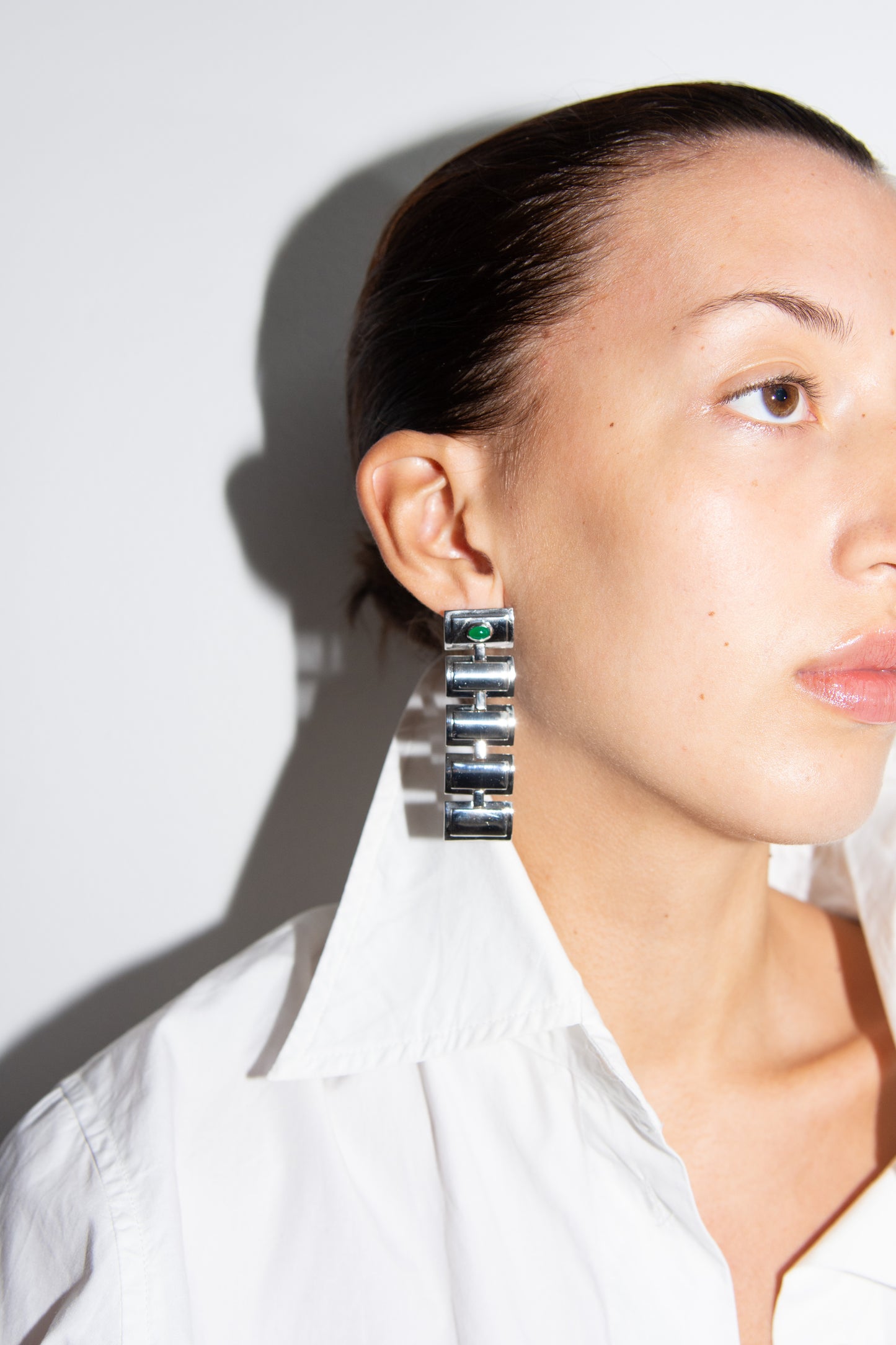 TRINE TUXEN, Ignite Earring, Platinum