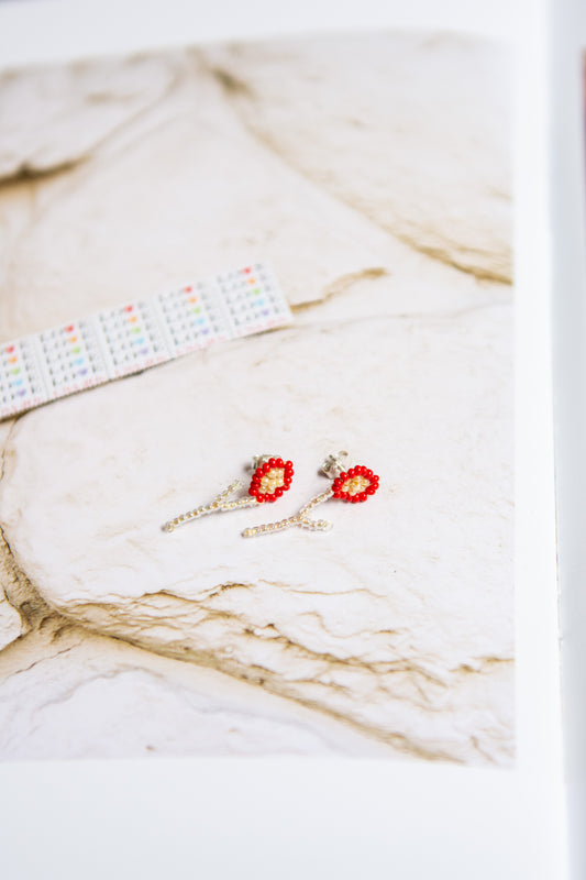 PURA UTZ, Flor Ear Stick, Red