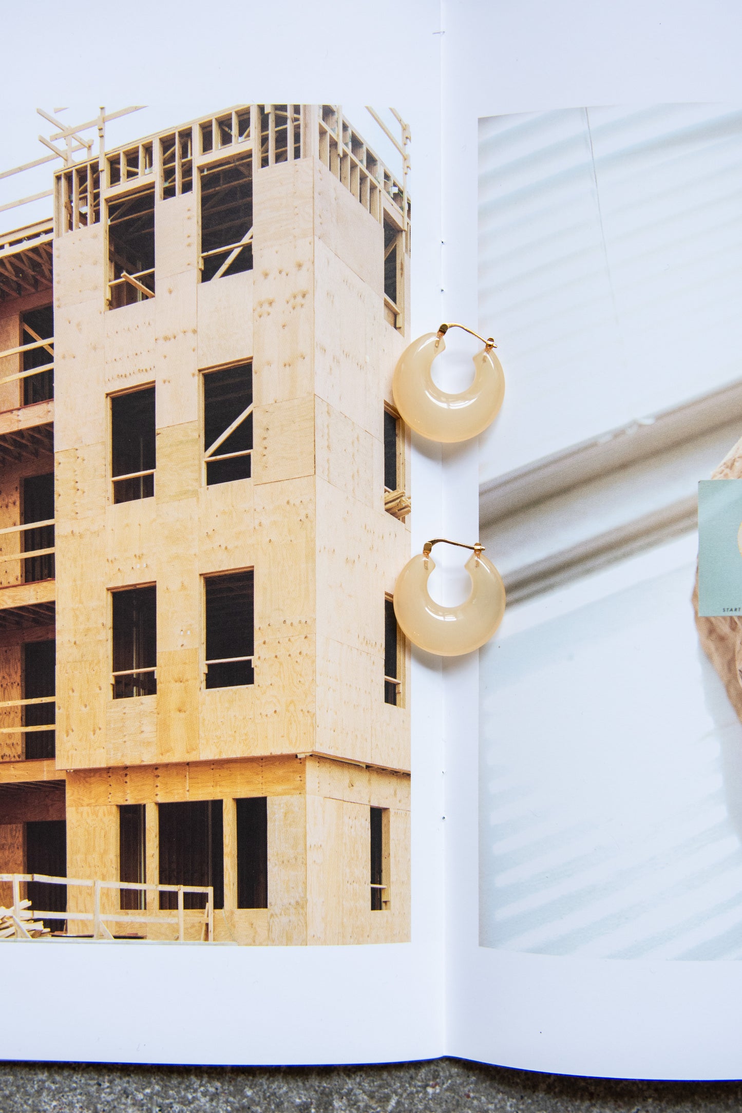RACHEL COMEY, Grass Earrings, Sand