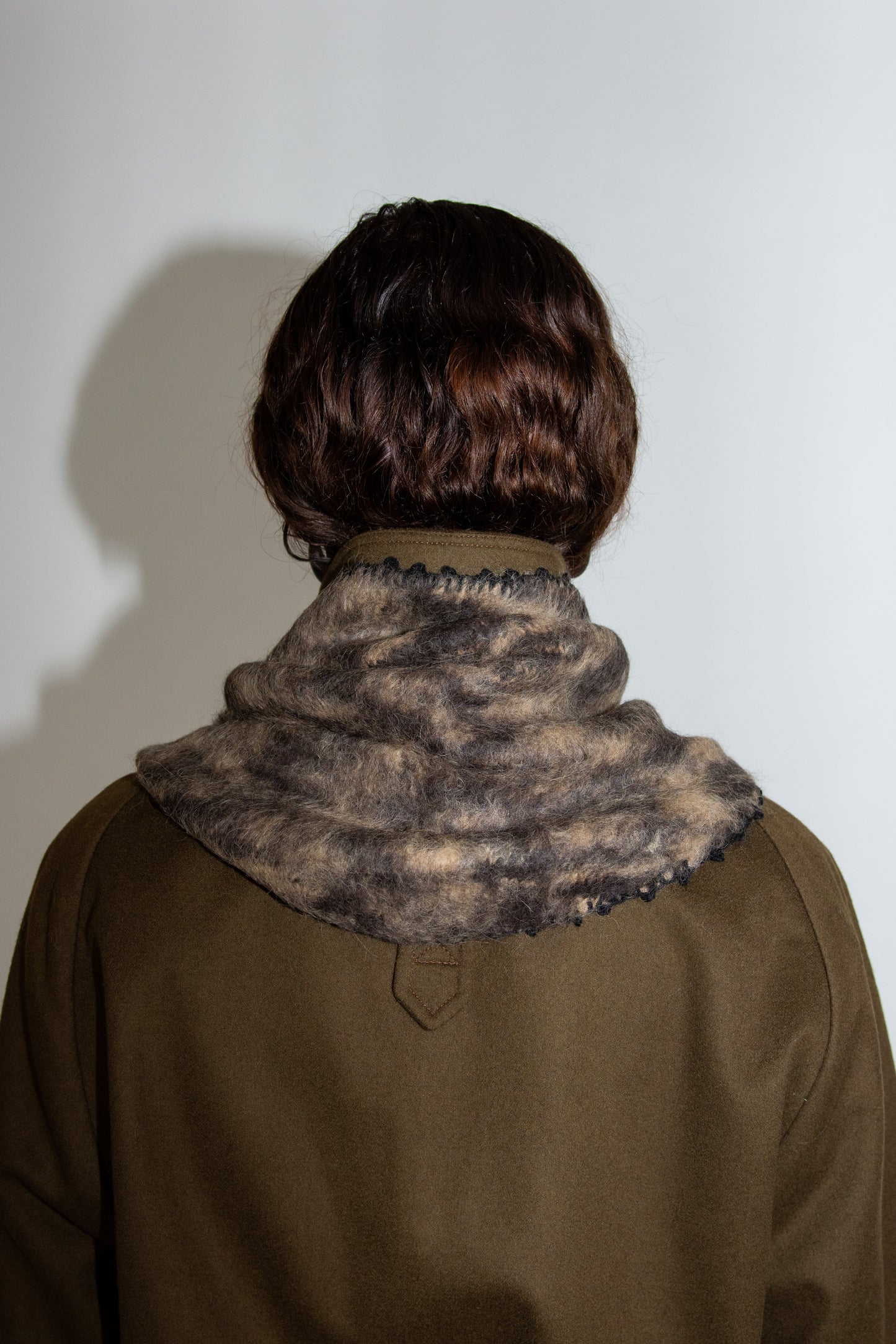 RACHEL COMEY, Vetta Scarf, Chocolate Space Dye