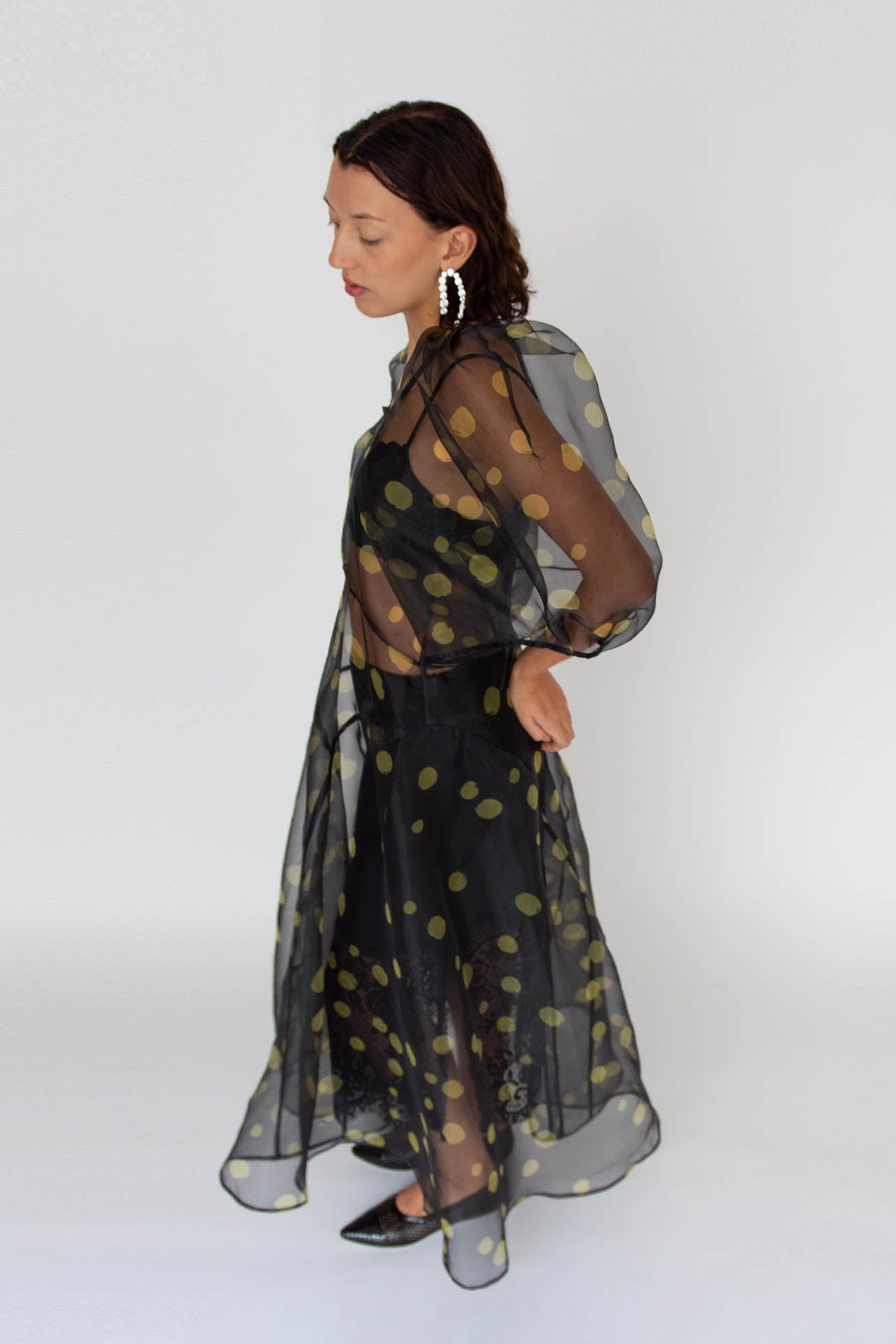 MR. LARKIN, Lexi Dress, Space Green