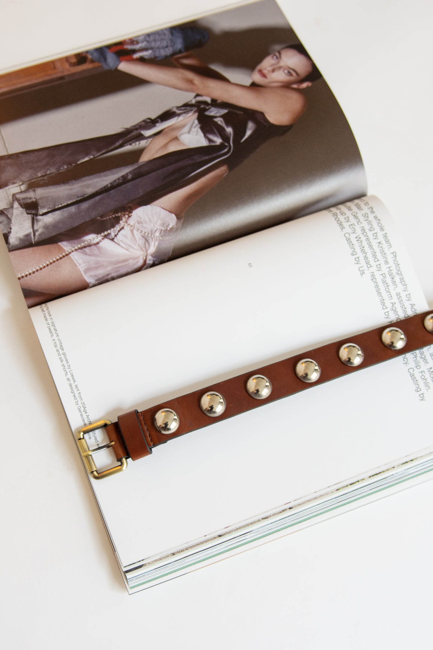 RACHEL COMEY, Studded Belt, Saddle