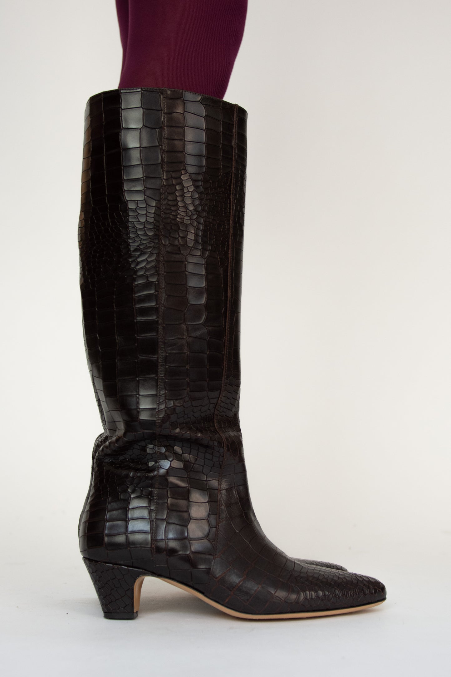 MR. LARKIN, Bane Boot, Mahogany Croc