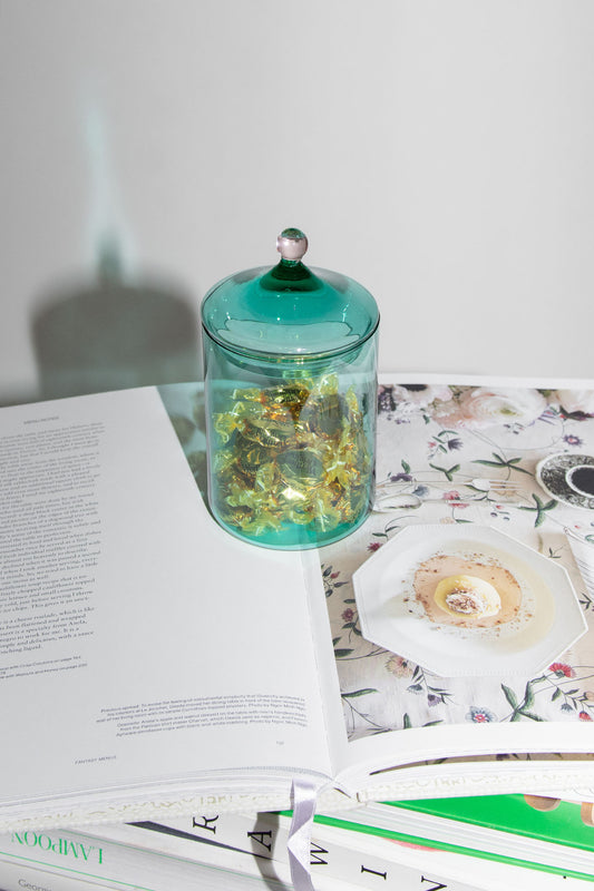 AKUA OBJECT, Noam Bonbonniere Tall, Emerald/Rose