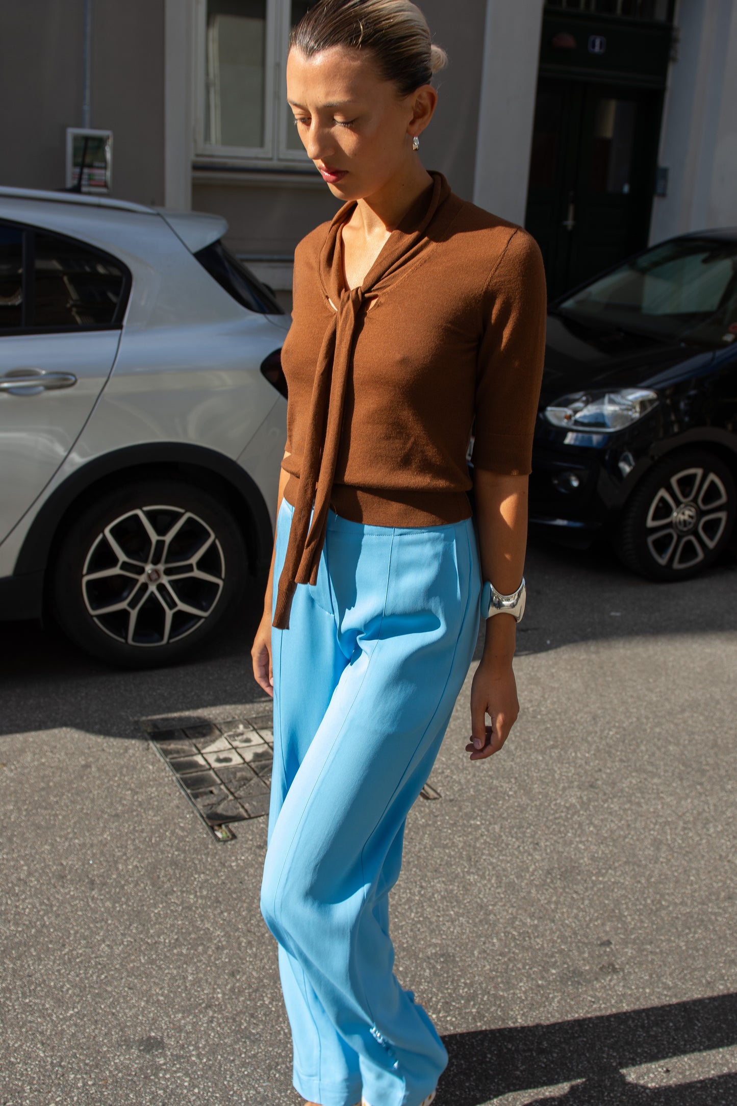 THE GARMENT, Bergen Scarf Knit, Cinnamon