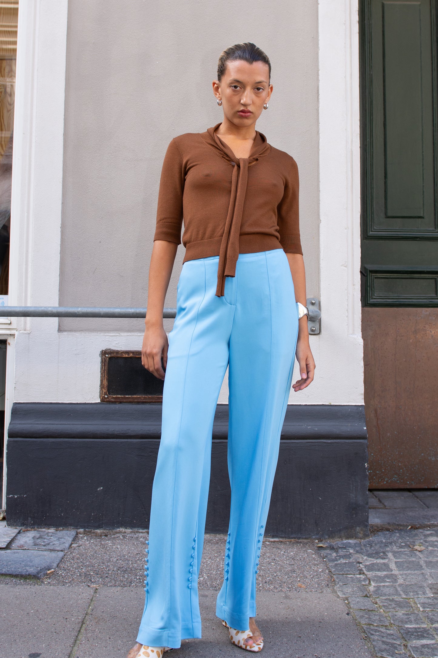 THE GARMENT, Bergen Scarf Knit, Cinnamon