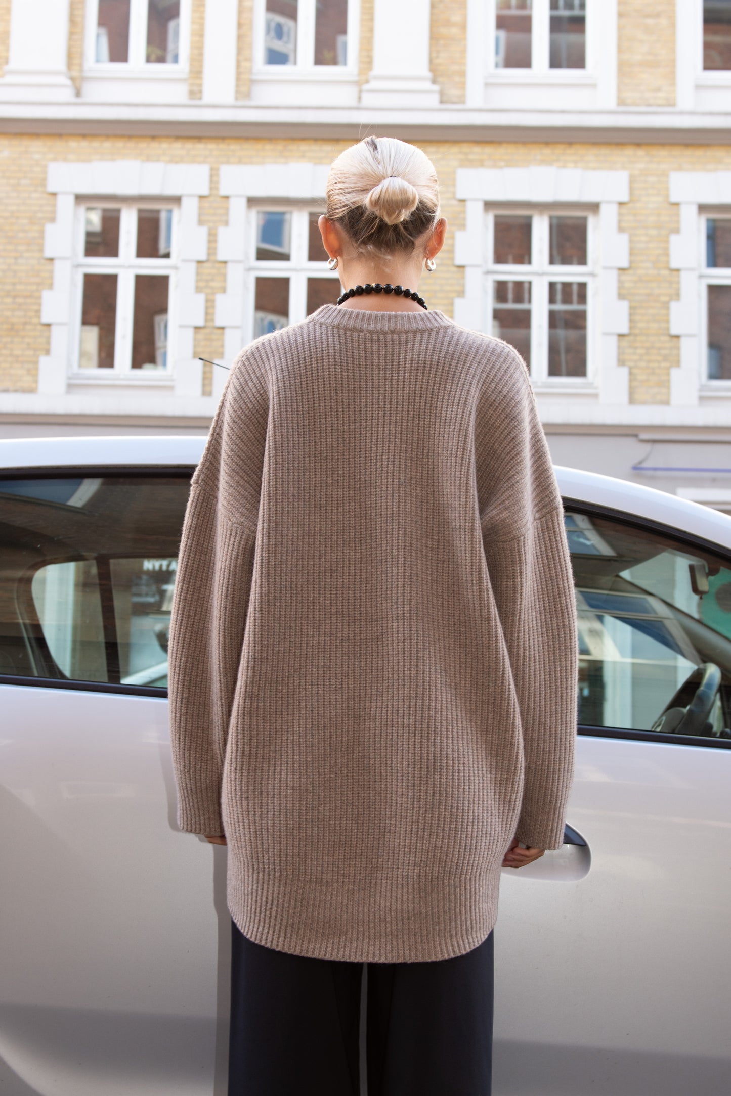 THE GARMENT, Como Giant Sweater, Beige Melange
