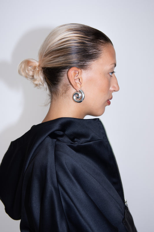 NOMIA, Puffy Spiral Earrings