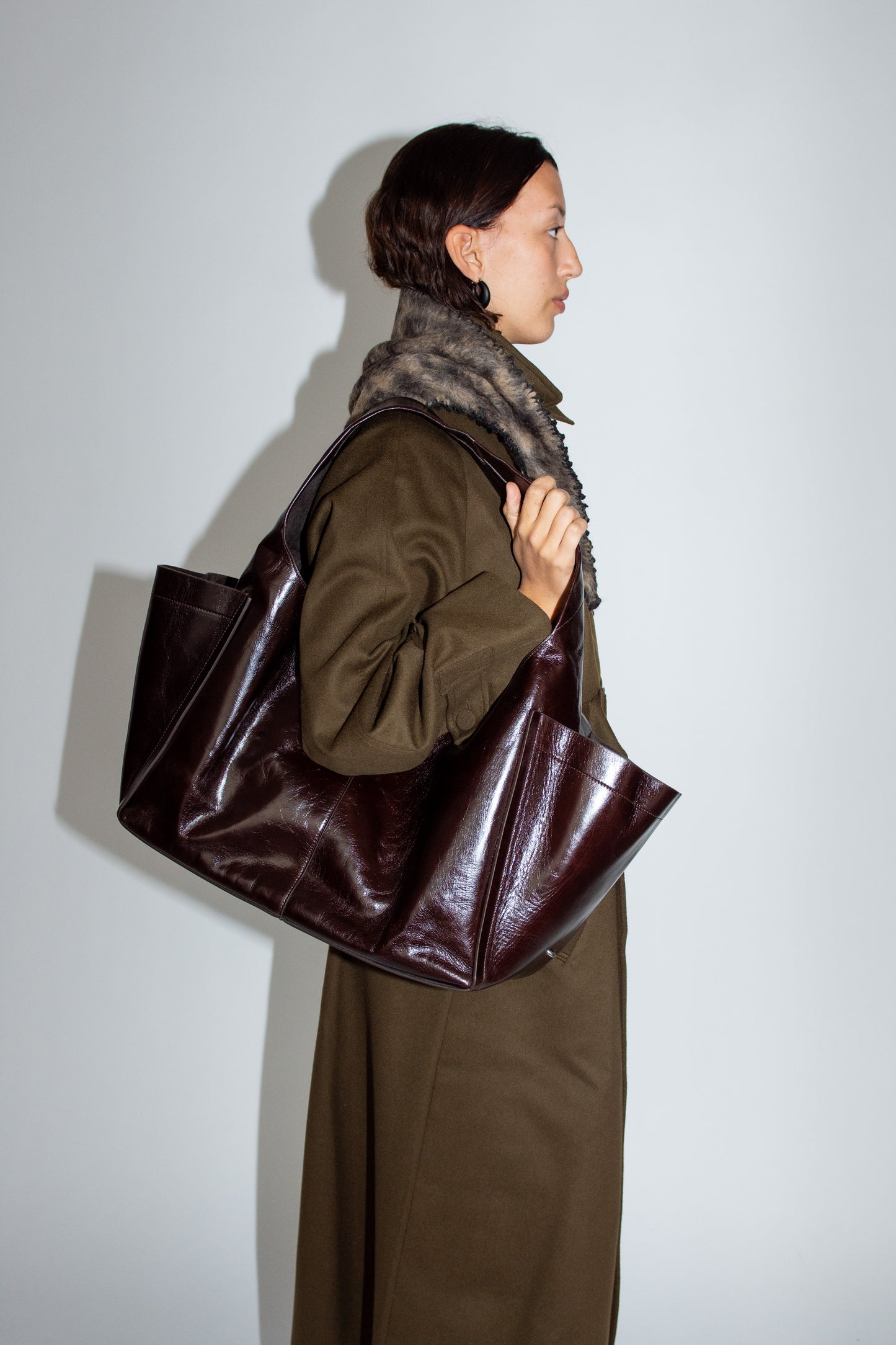 RACHEL COMEY, Large Tool Bag, Chestnut