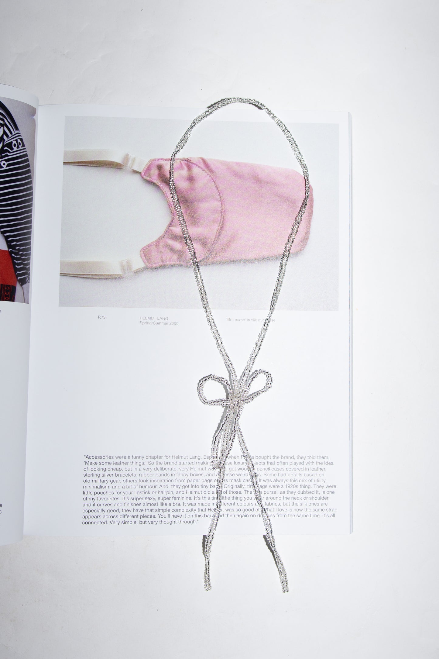 PURA UTZ, Bow Tie Bolo, Silver