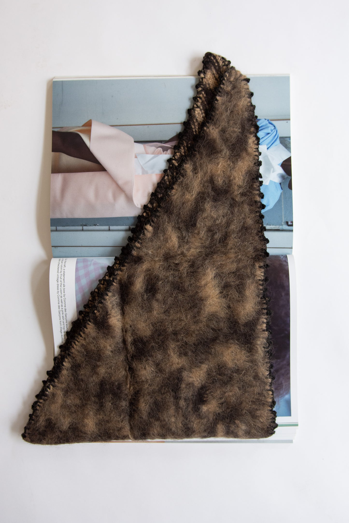 RACHEL COMEY, Vetta Scarf, Chocolate Space Dye