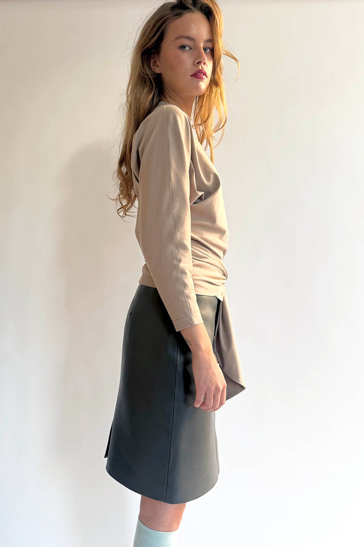 LAMIA LAGHA, Pina Tee, Khaki