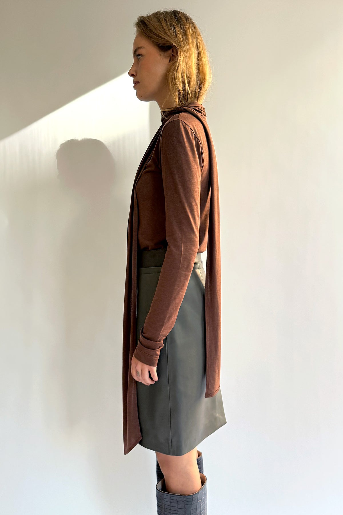LAMIA LAGHA, LouLou Long Sleeves, Brown
