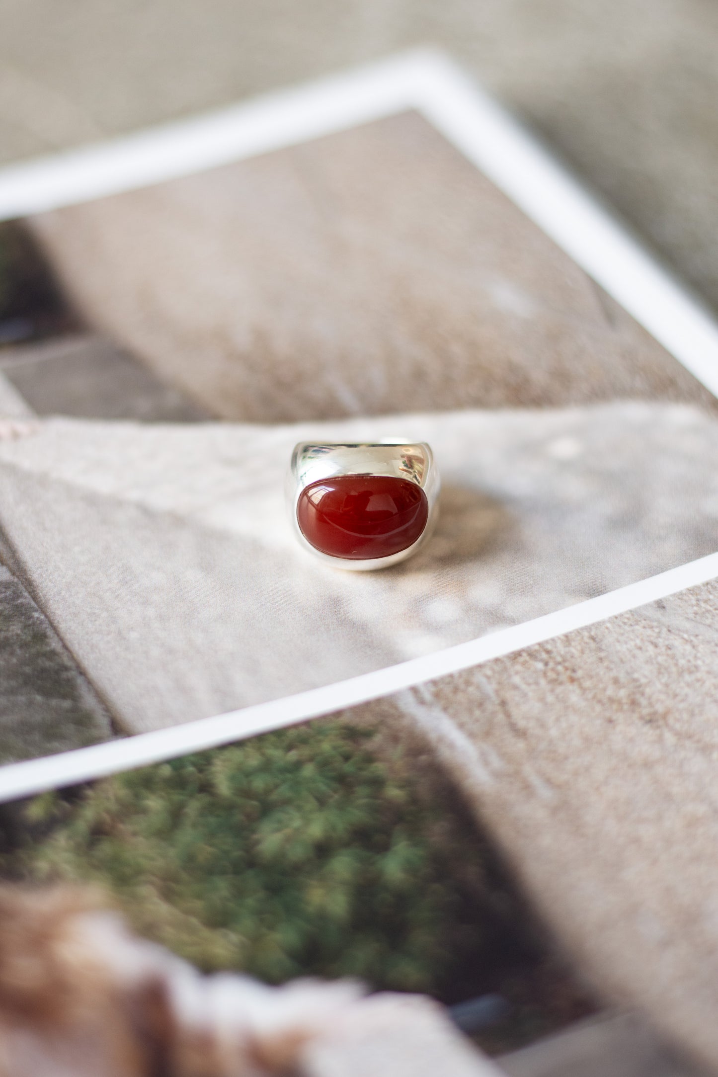 TRINE TUXEN, Flare Ring, Sterling Silver
