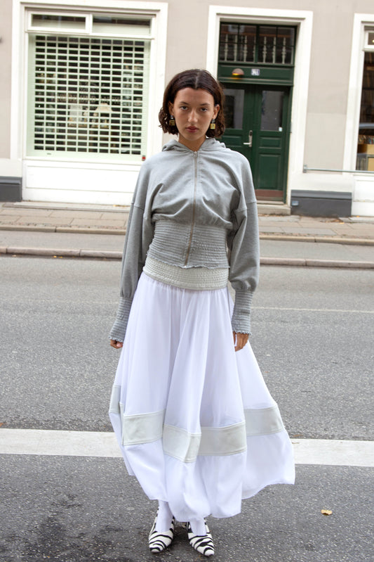 NICKLAS SKOVGAARD, Carol Skirt, White