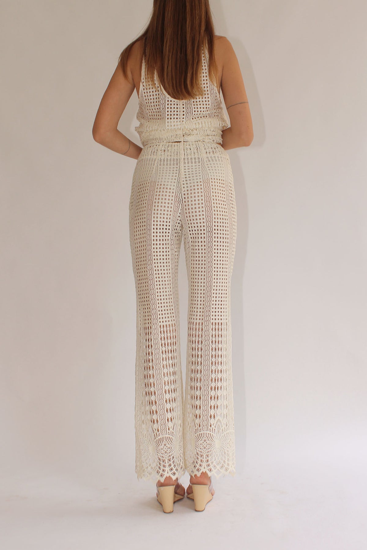 MR. LARKIN, Annie Pant, Gatsby Lace, Ivory