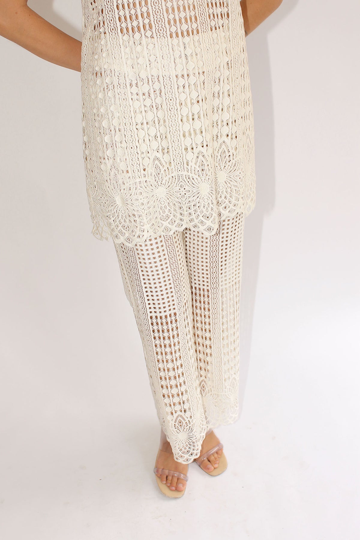 MR. LARKIN, Annie Pant, Gatsby Lace, Ivory