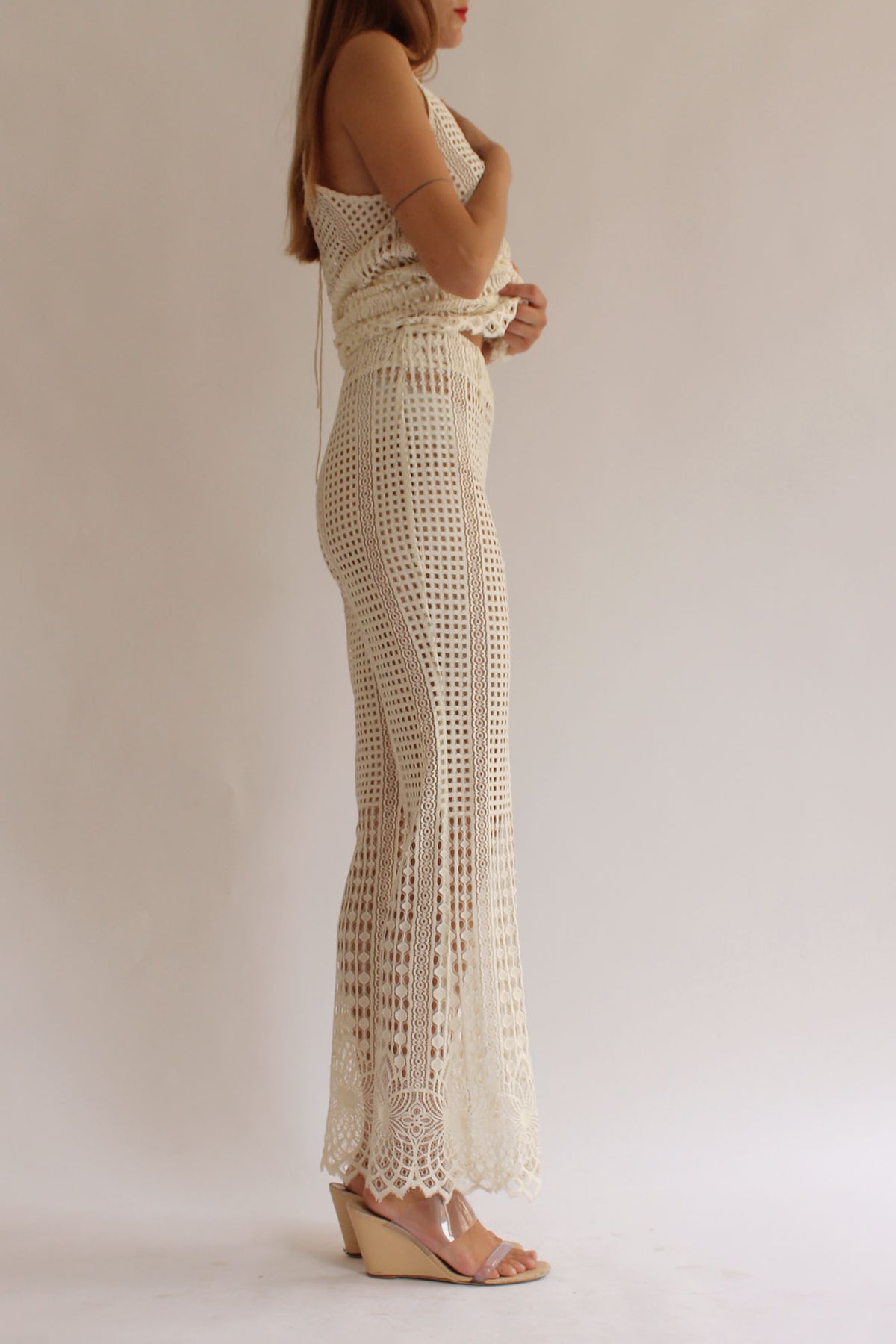 MR. LARKIN, Annie Pant, Gatsby Lace, Ivory