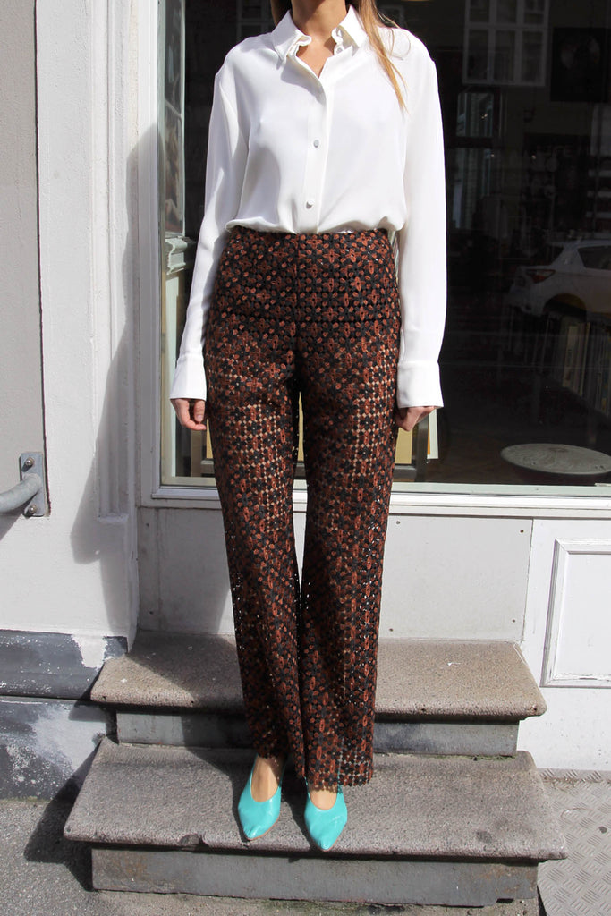 MR. LARKIN, Addie Pant, Jacquard Lace