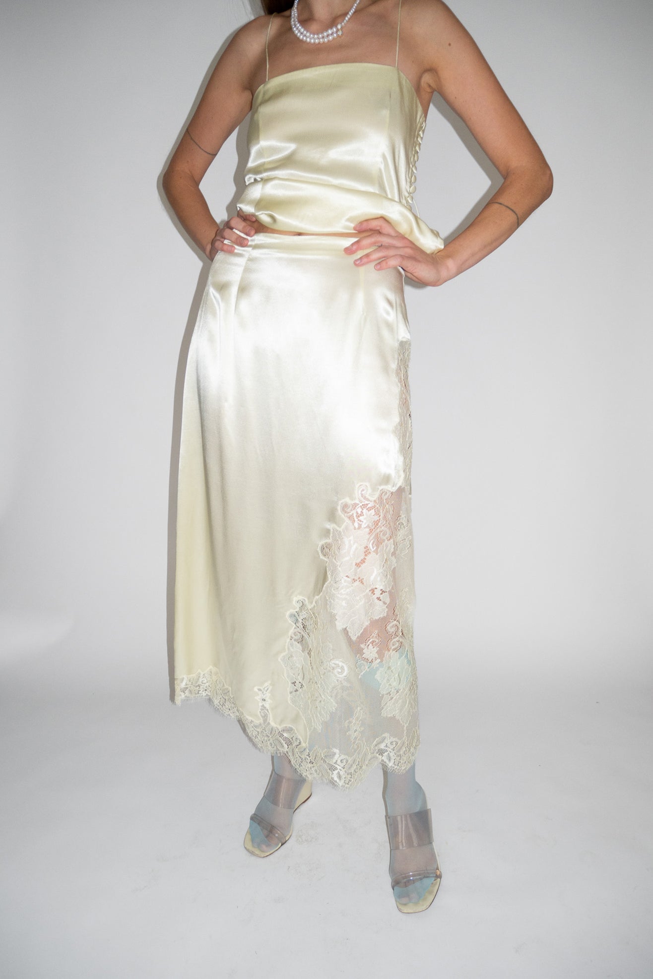 MR. LARKIN, Asta Skirt