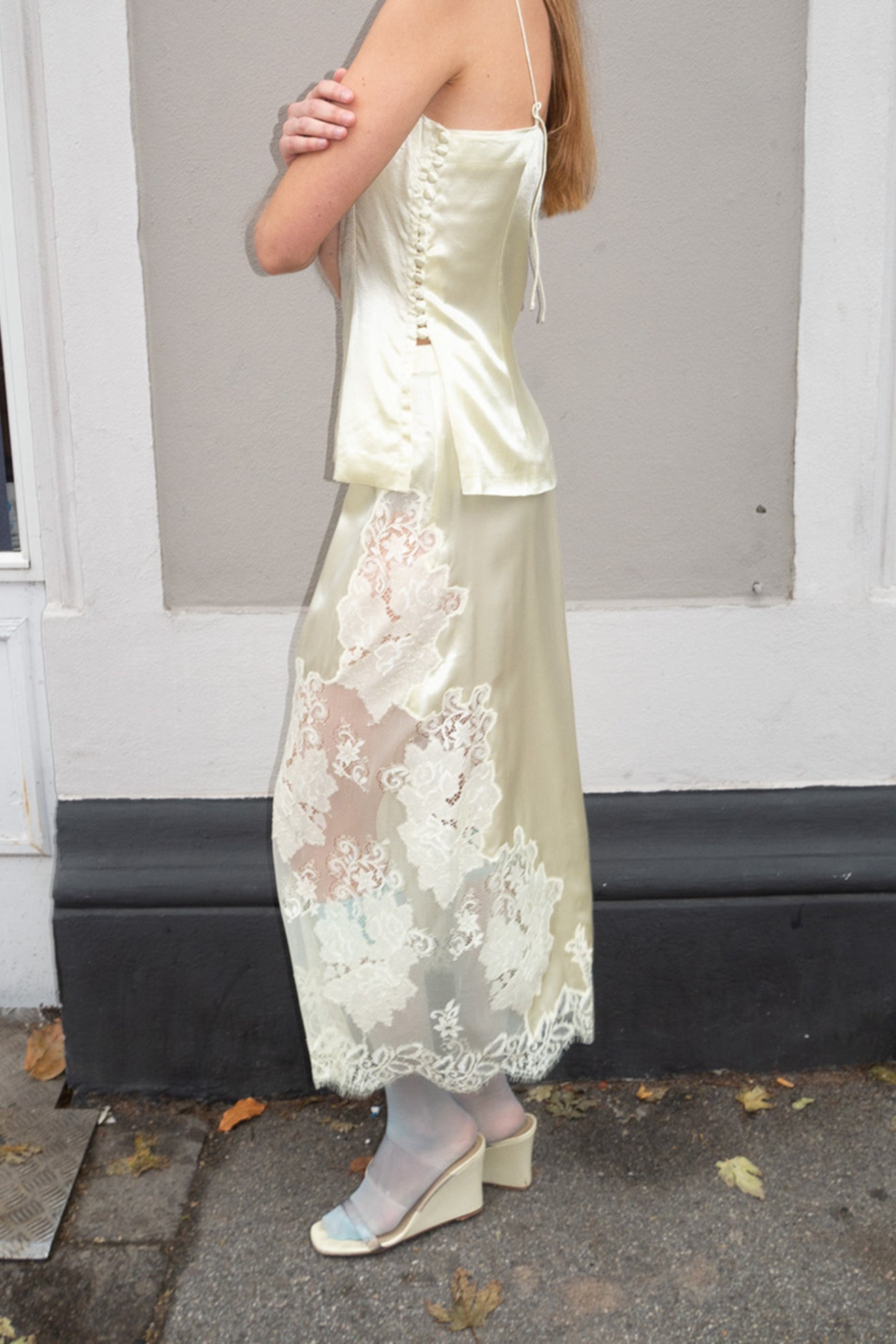 MR. LARKIN, Asta Skirt