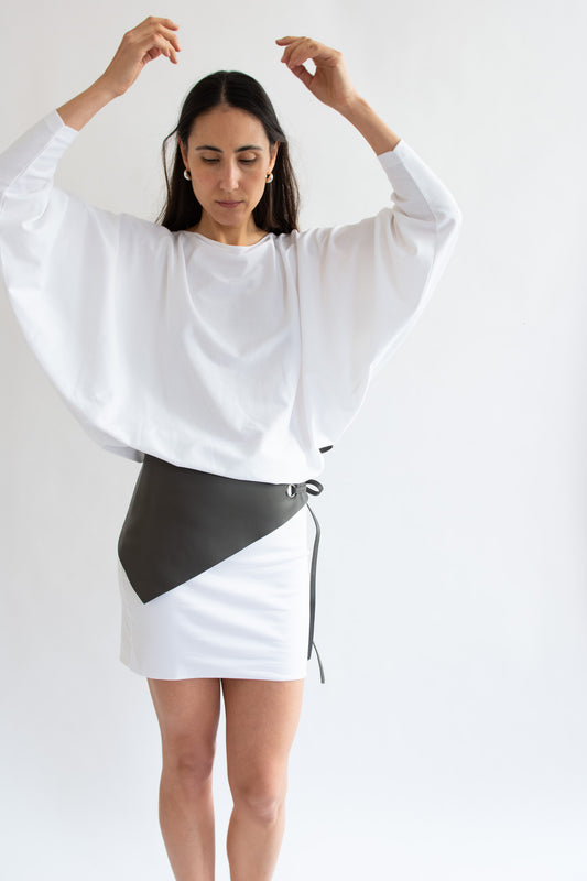 LAMIA LAGHA, Taxi, Belt/Bandana, Dark Olive/Brown