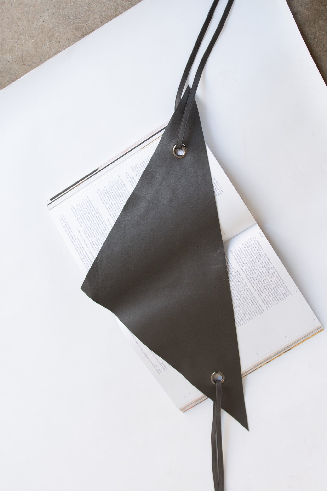 LAMIA LAGHA, Taxi, Belt/Bandana, Dark Olive/Brown