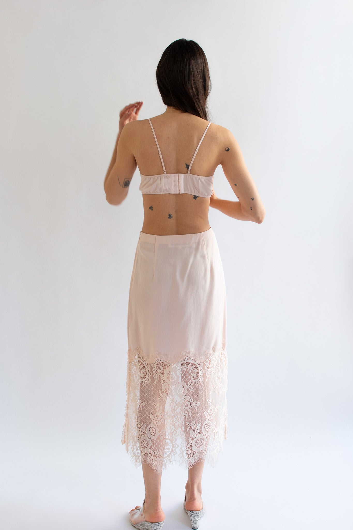 MR. LARKIN, Cheri Skirt, Pale Peach – Mr. Larkin