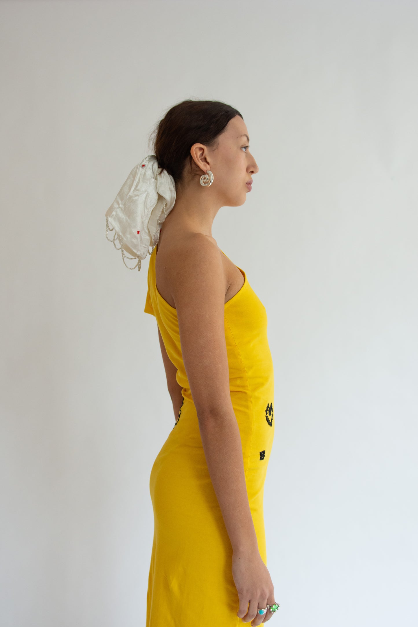 TIGRA TIGRA, Tikki XL Scrunchie, White