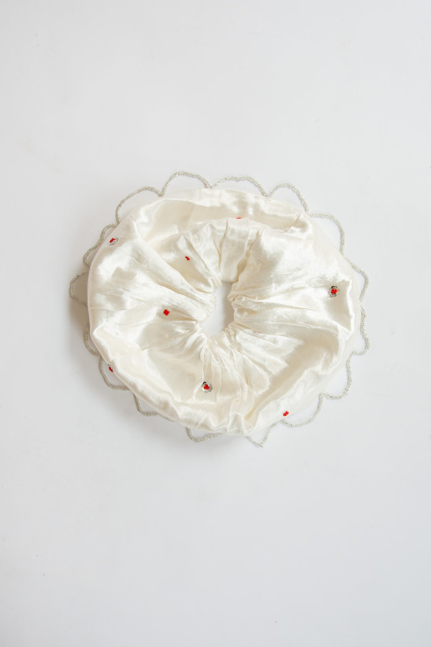 TIGRA TIGRA, Tikki XL Scrunchie, White