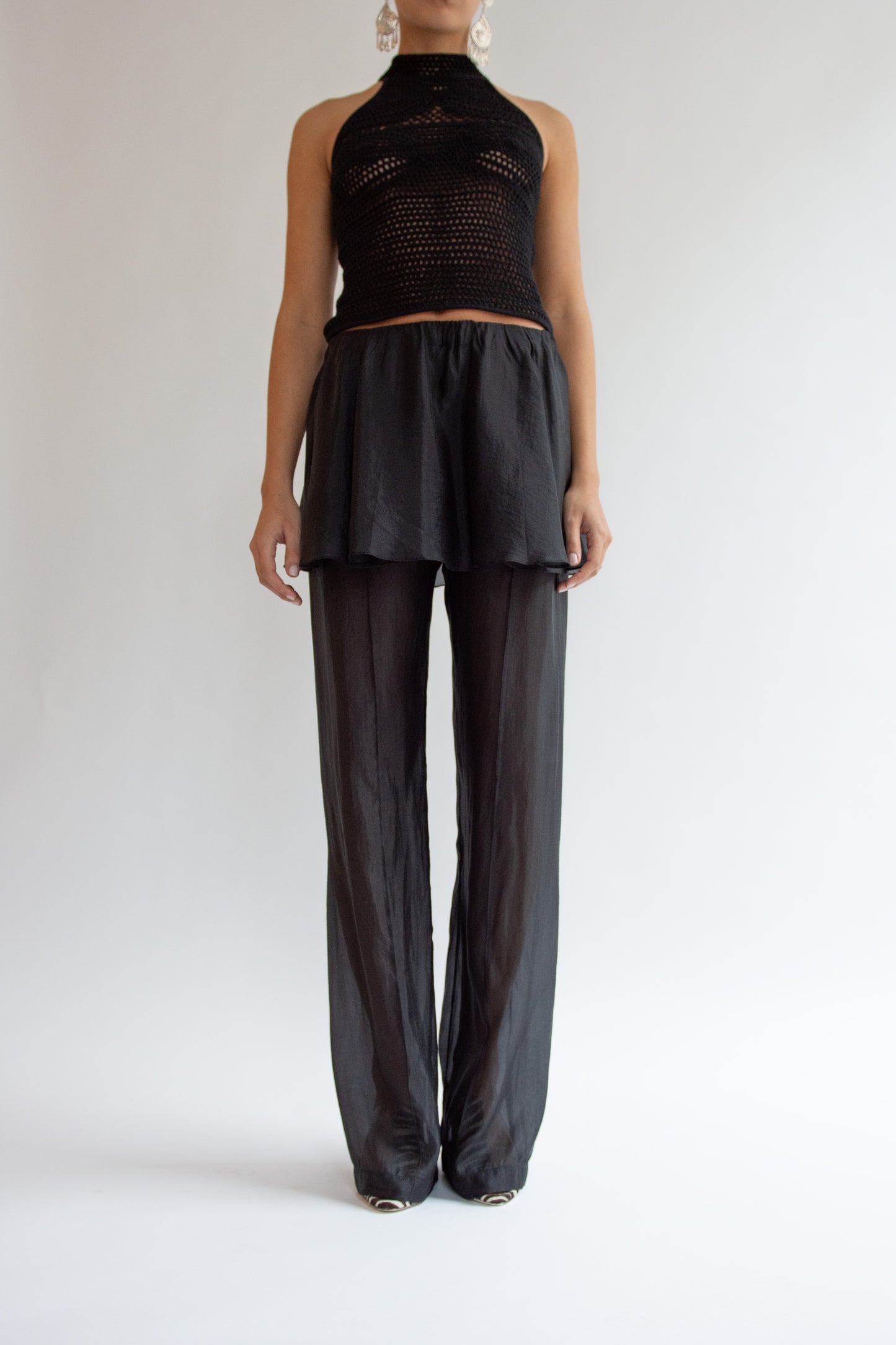 THE GARMENT, Gilian Peplum Pants, Black