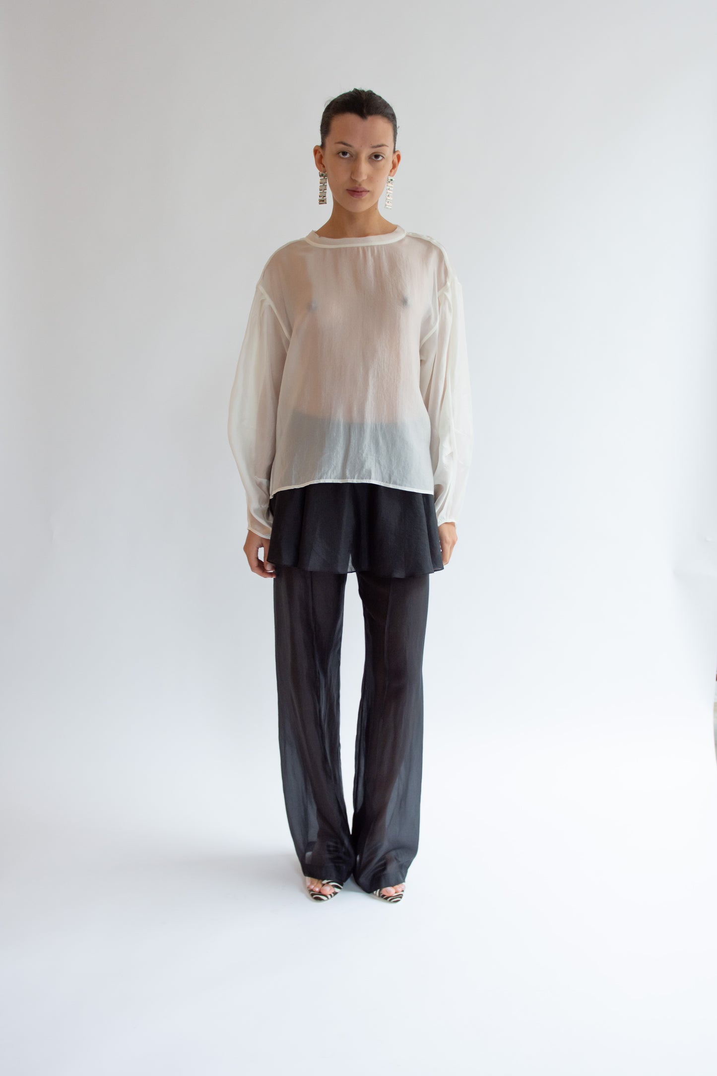 THE GARMENT, Gilian Deconstructed Top, Cream
