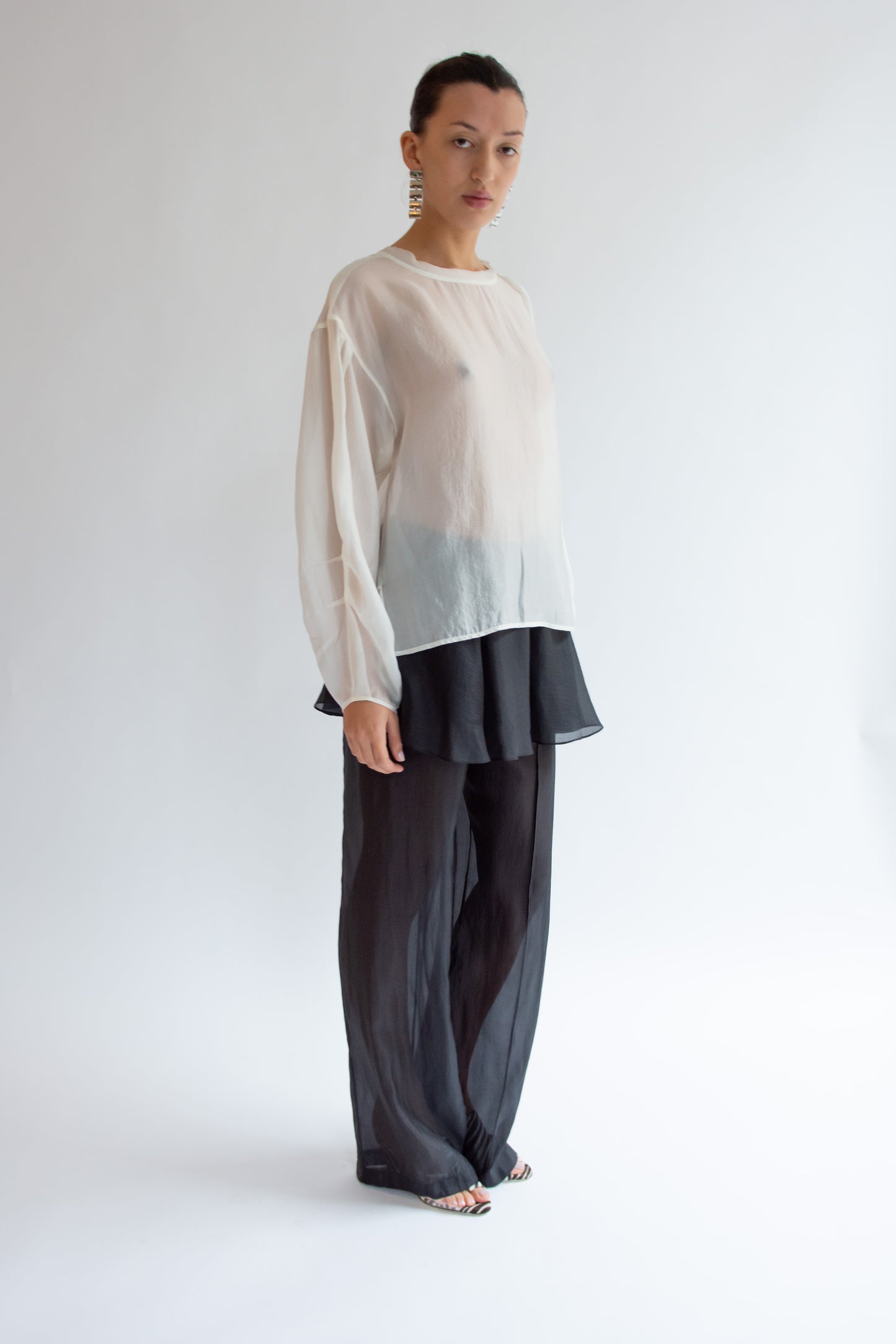 THE GARMENT, Gilian Deconstructed Top, Cream