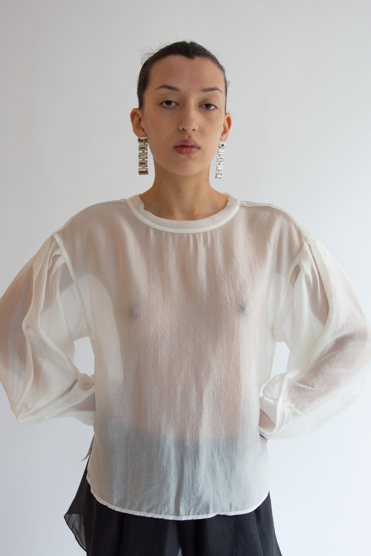 THE GARMENT, Gilian Deconstructed Top, Cream