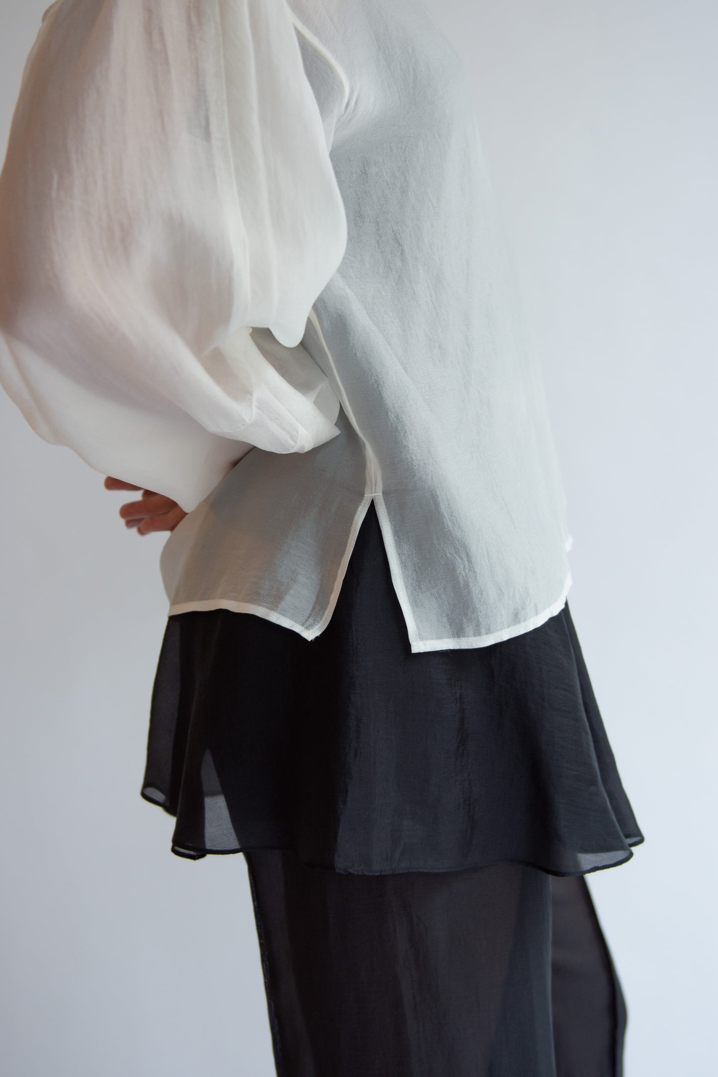THE GARMENT, Gilian Deconstructed Top, Cream