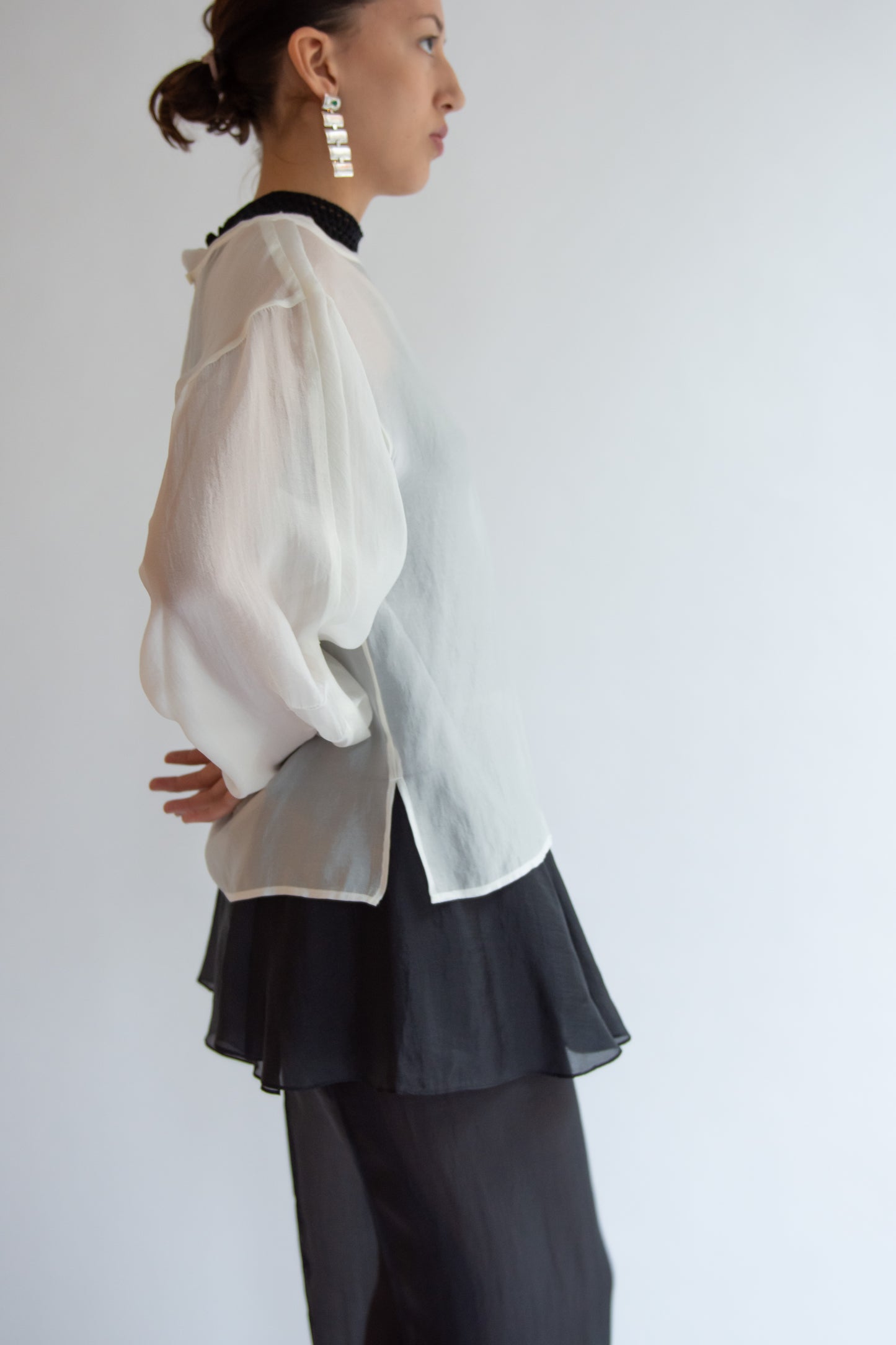 THE GARMENT, Gilian Deconstructed Top, Cream