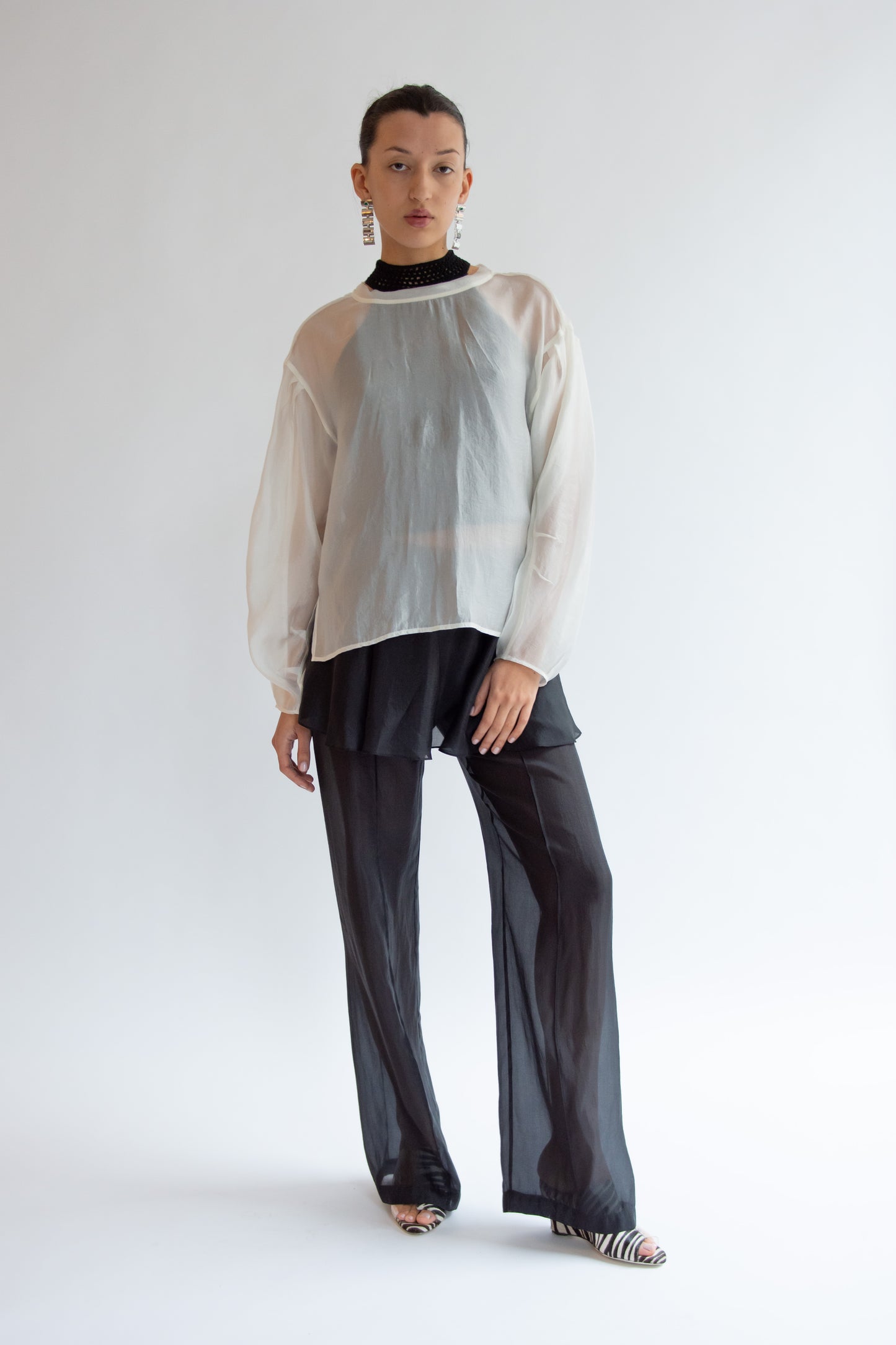 THE GARMENT, Gilian Deconstructed Top, Cream