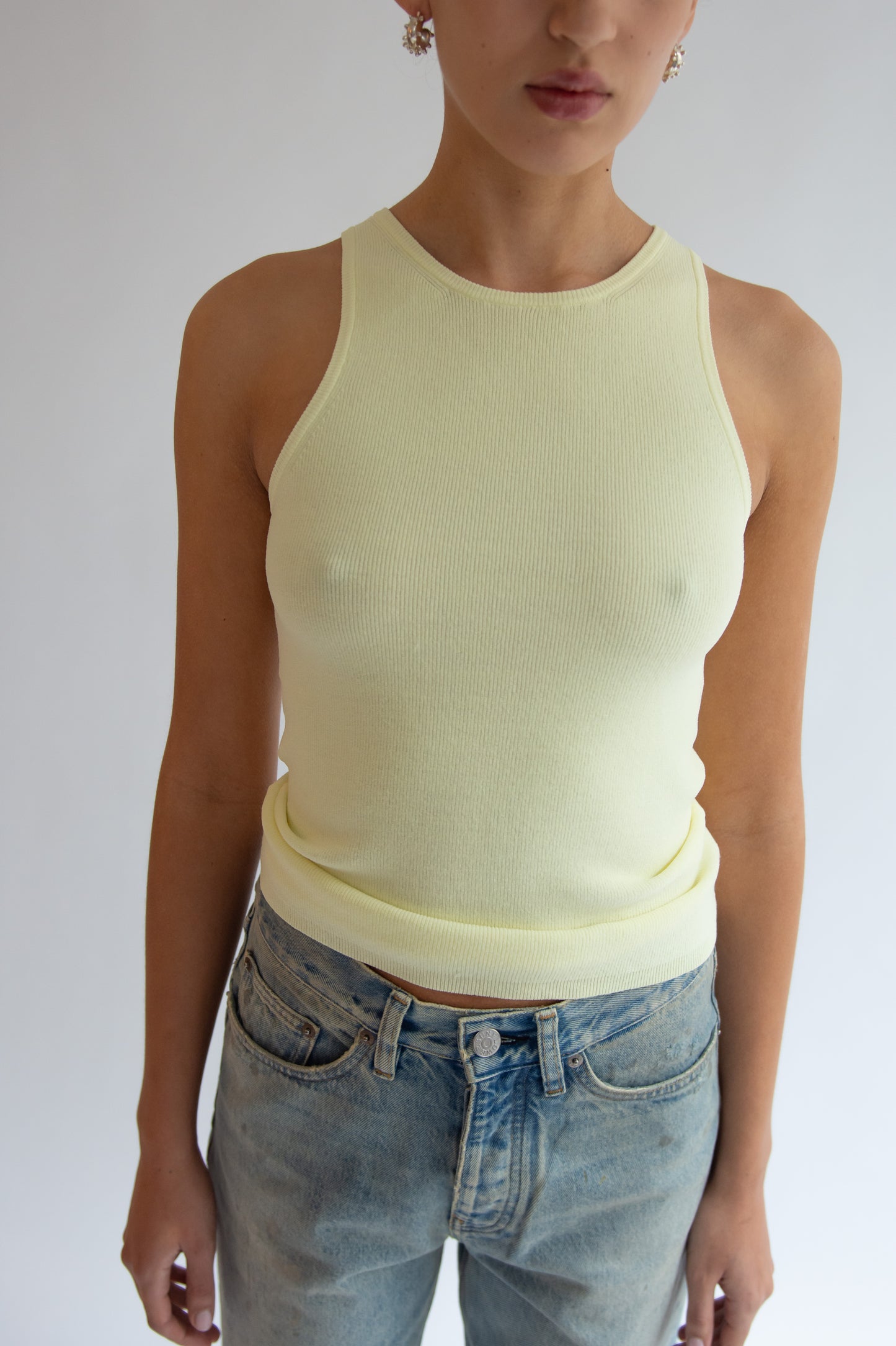 THE GARMENT, Madison Tank, Pastel Yellow