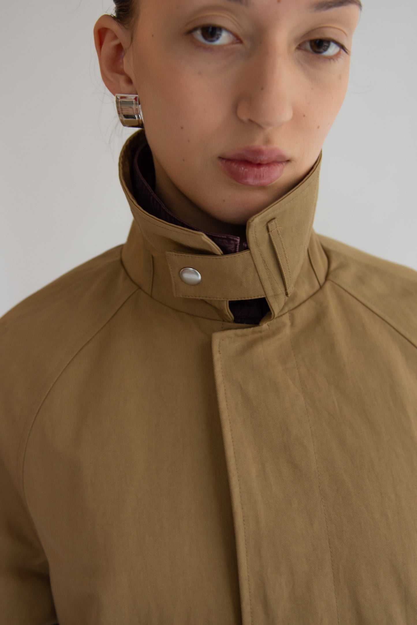 SUNFLOWER, Raglan Coat, Dark Sand