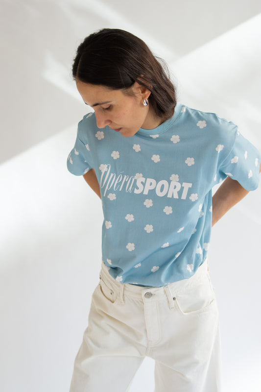 OPÉRASPORT, Sam Unisex T-Shirt, Baby Blue