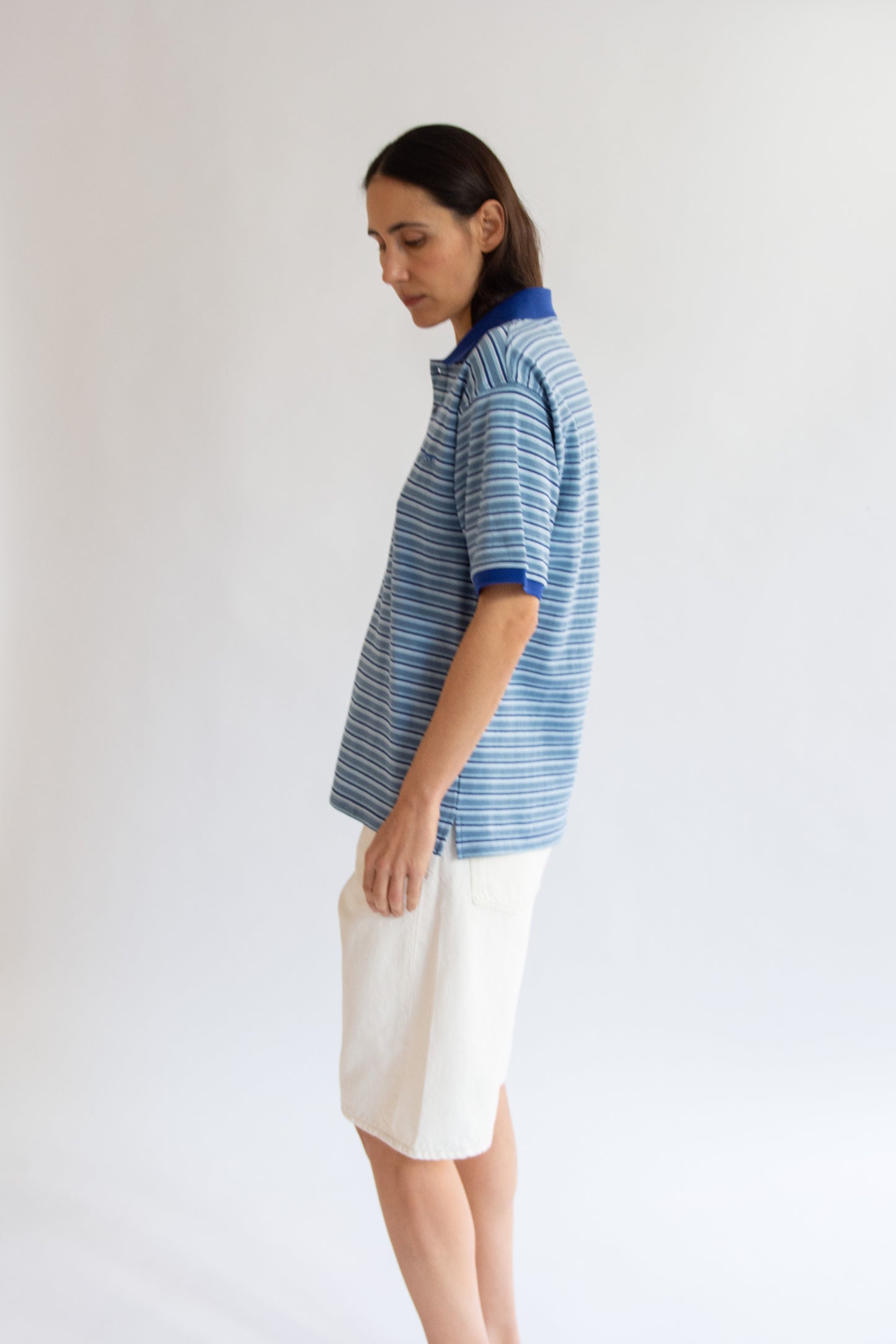 OPÉRASPORT, Neo Unisex Polo, Blue Stripes