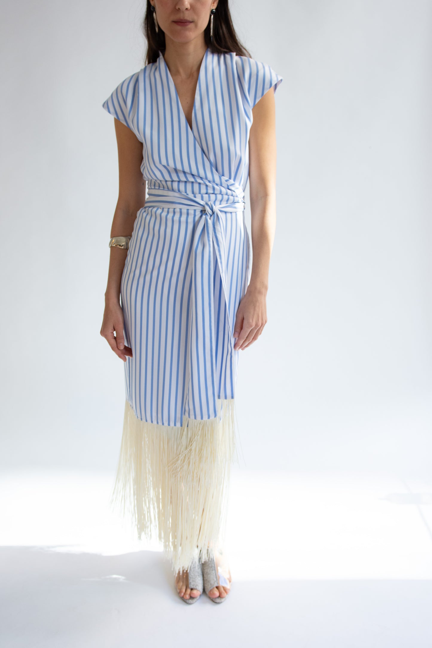 MR. LARKIN, Odette Dress, Nile Stripe