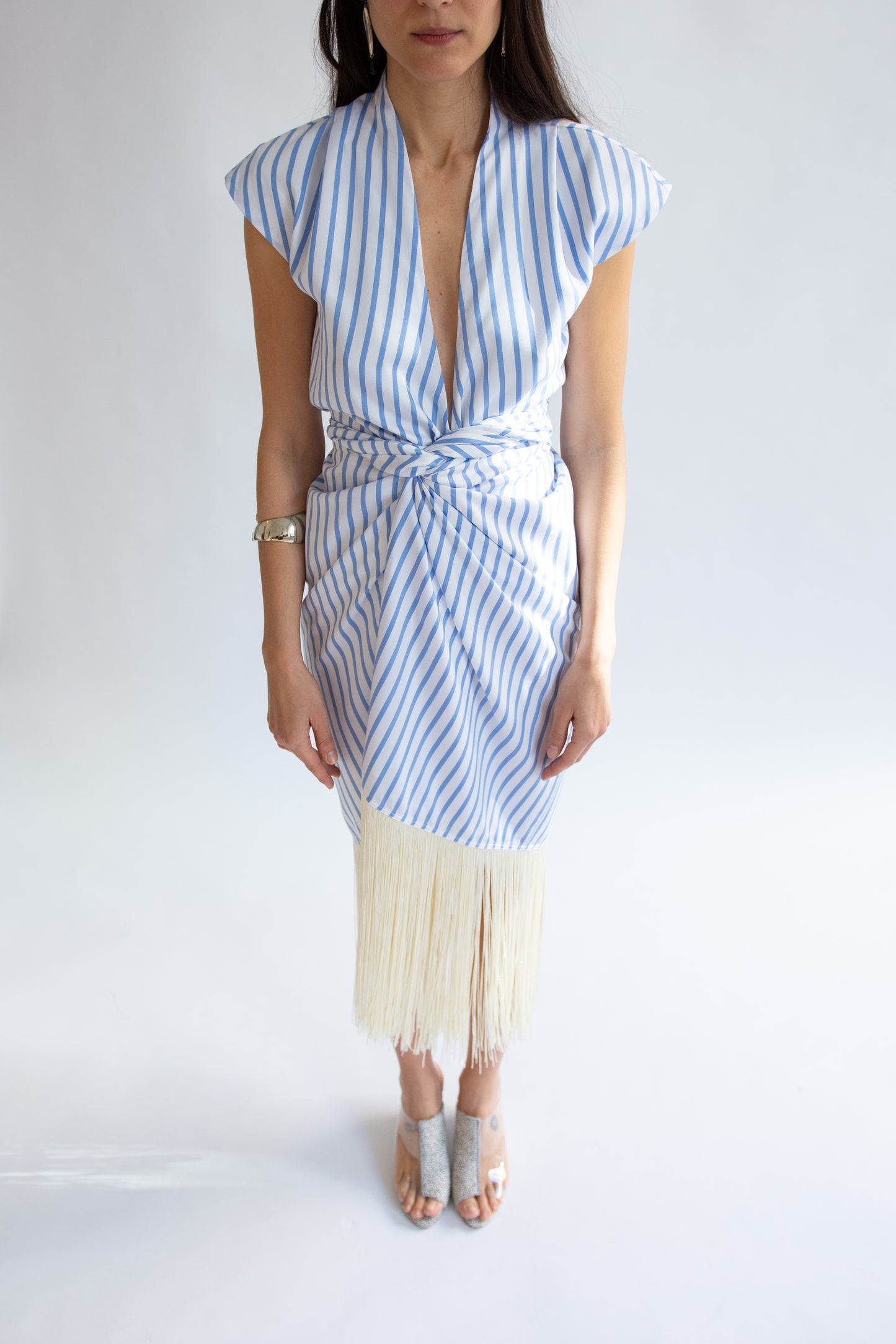 MR. LARKIN, Odette Dress, Nile Stripe