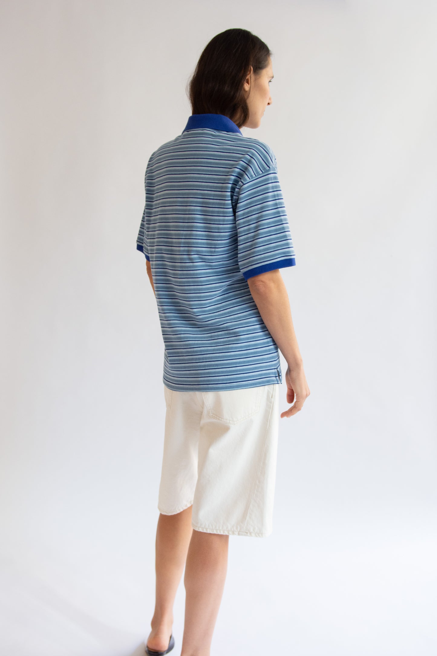 OPÉRASPORT, Neo Unisex Polo, Blue Stripes