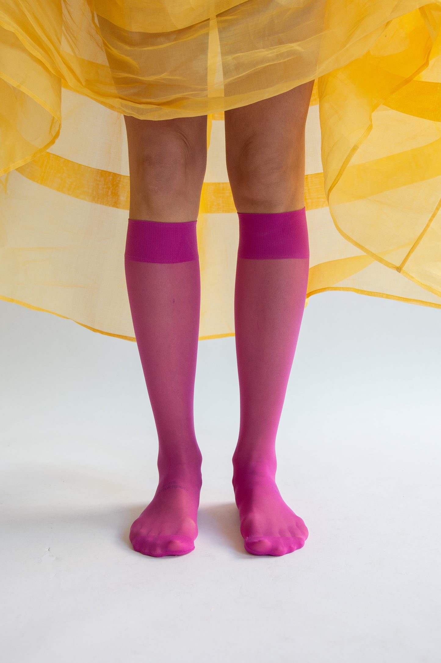 SWEDISH STOCKINGS, 2-Pack Elin Premium Knee-Highs, Magenta