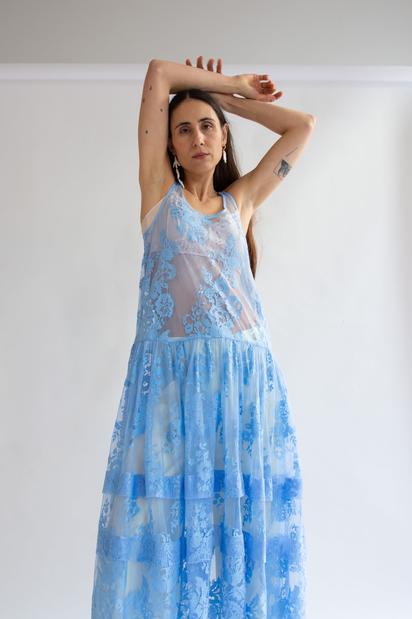 MR. LARKIN, Norma Dress, Sky