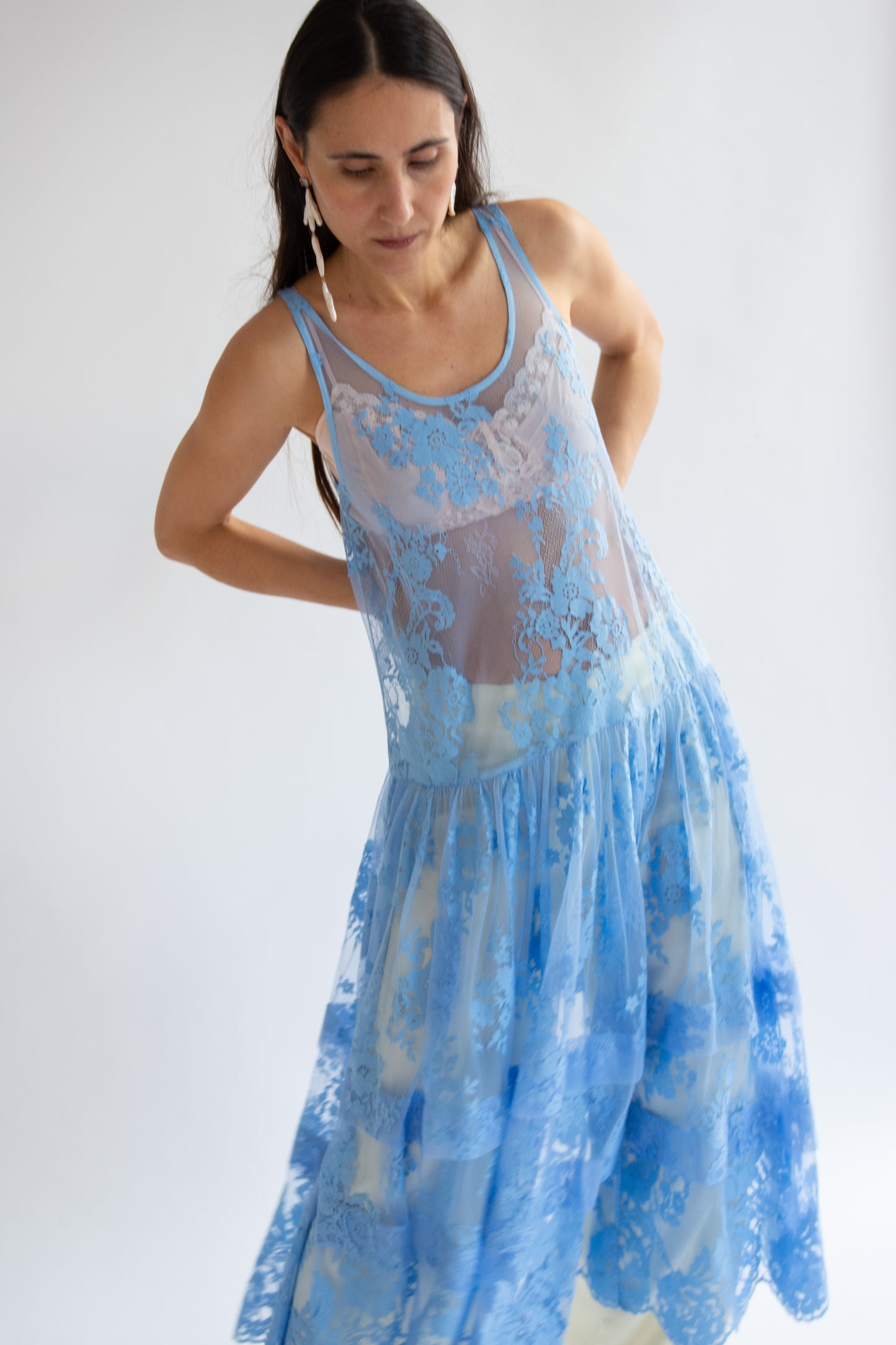 MR. LARKIN, Norma Dress, Sky