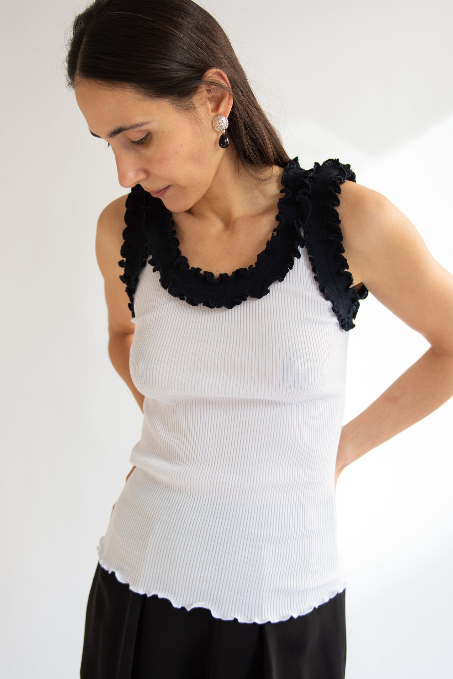 OPÉRASPORT, Rosalie Seamless Top, White